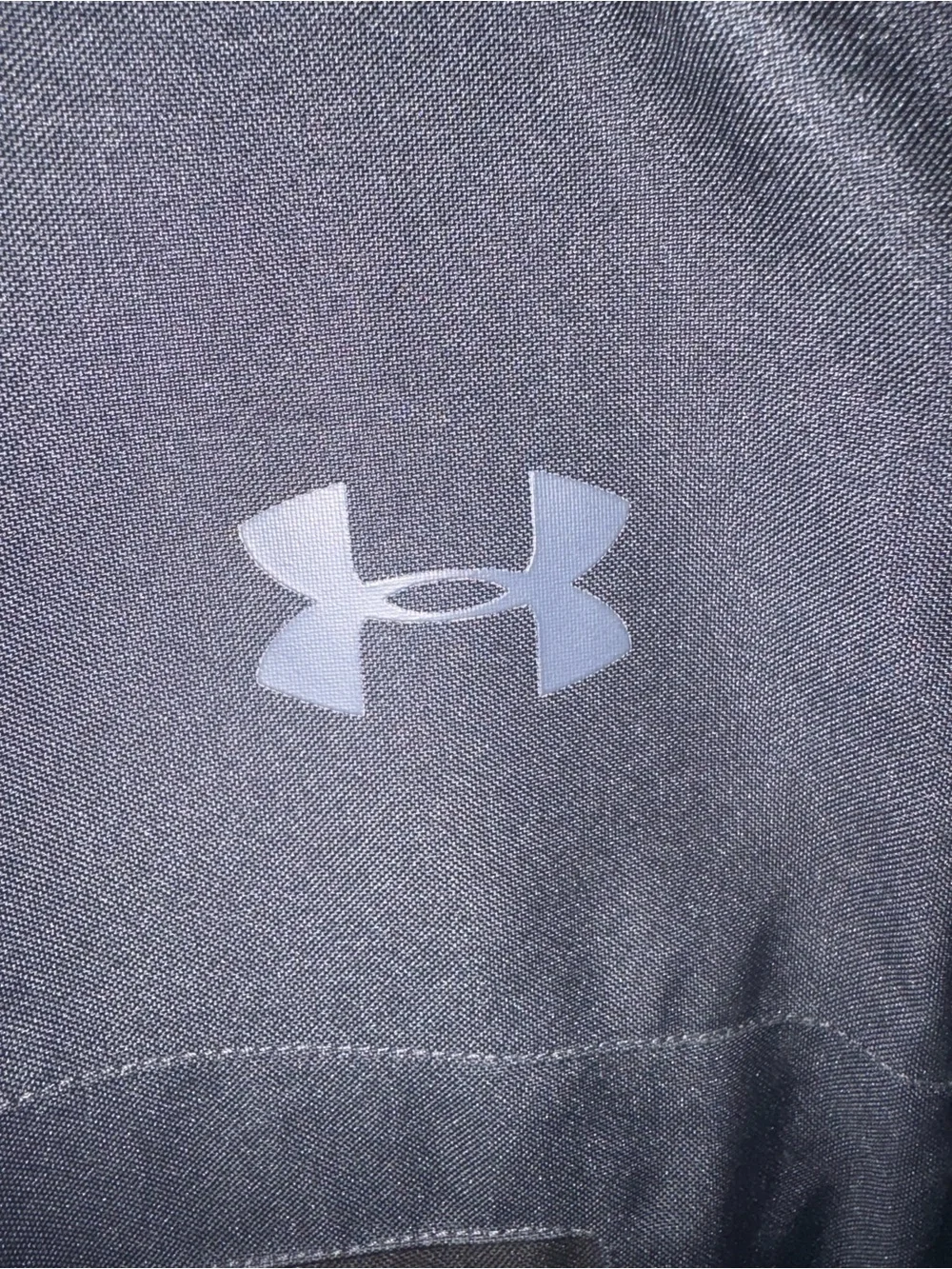 Men's Black hard shell Jacket by Under Armour